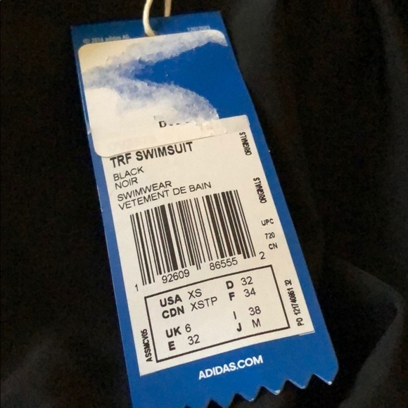 ADIDAS Scoop Neck One Piece Swimsuit - Picture 5 of 6